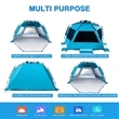POP Up Beach Tent with Mat XL | https://www.bestnamebadges.com