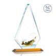 Windsor VividPrint™ Award - Amber | https://www.bestnamebadges.com