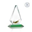Windsor VividPrint™ Award - Green | https://www.bestnamebadges.com