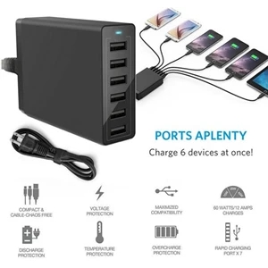 6-Port-USB-Charging-Hub-Home-Charger-Adapter