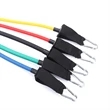 Resistance Bands Set (11pcs) Handles-Stackable Up to 150 lbs | https://www.bestnamebadges.com