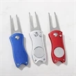 Golf Divot Repair Tool Stainless Steel Foldable  | https://www.bestnamebadges.com