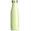 17 OZ Double Wall Insulated Stainless Steel Milk Bottle | https://www.bestnamebadges.com