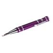 LED Aluminum Tool Pen With Screwdriver | https://www.bestnamebadges.com