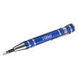 LED Aluminum Tool Pen With Screwdriver | https://www.bestnamebadges.com