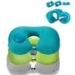 Automatic Air Inflatable Travel Neck Pillow | https://www.bestnamebadges.com
