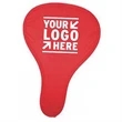 Collapsible Foldable Polyester Fan | https://www.bestnamebadges.com