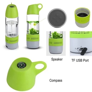 Portable Outdoor Water Cup With Wireless Bluetooth Speaker