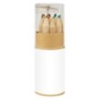 12-Piece Colored Pencil Set In Tube With Sharpener | https://www.bestnamebadges.com