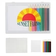 8-Piece Colored Pencil Art Set In Case | https://www.bestnamebadges.com