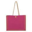 Paradise Jute Tote Bag | https://www.bestnamebadges.com