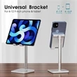 Cell Phone Stand Adjustable Angle Height Desk Dock Holder | https://www.bestnamebadges.com