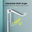 Cell Phone Stand Adjustable Angle Height Desk Dock Holder | https://www.bestnamebadges.com