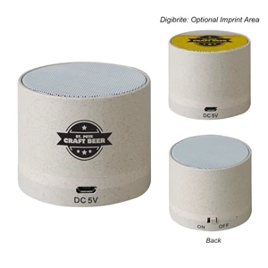 Harvest Mini Cylinder Speaker | https://www.bestnamebadges.com