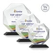 Bradford VividPrint™ Award - Black | https://www.bestnamebadges.com