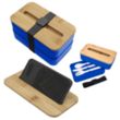 Stackable Bento Box With Phone Stand | https://www.bestnamebadges.com
