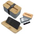 Stackable Bento Box With Phone Stand | https://www.bestnamebadges.com