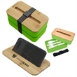Stackable Bento Box With Phone Stand | https://www.bestnamebadges.com