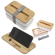 Stackable Bento Box With Phone Stand | https://www.bestnamebadges.com