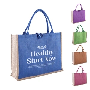 Laminated Jute Grocery Bag