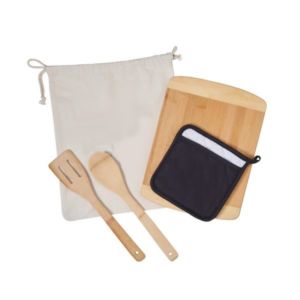 Bamboo Cooking Kitchen Set