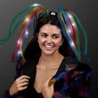 Light Up Hair Noodle Headband | https://www.bestnamebadges.com