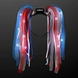 Light Up Hair Noodle Headband | https://www.bestnamebadges.com
