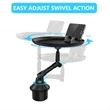 Cup Holder Tray for Car Adjustable | https://www.bestnamebadges.com