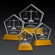 Genosee on Base (3D) - Amber | https://www.bestnamebadges.com