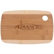 The Camden 9-Inch Two-Tone Bamboo Cutting Board | https://www.bestnamebadges.com