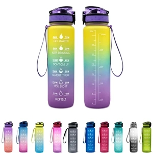 32oz Leakproof BPA Free Drinking Water Bottle