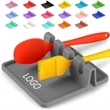 Silicone Utensil Rest with Drip Pad | https://www.bestnamebadges.com