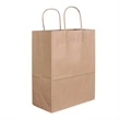 Kraft-Brown Shopper Bag | https://www.bestnamebadges.com