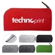 Felt Zippered Pencil Case | https://www.bestnamebadges.com