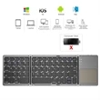 Mini Wireless Folding Keyboard Touch Pad | https://www.bestnamebadges.com
