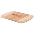 The Wellington 8-Inch Two-Tone Bamboo Cutting Board | https://www.bestnamebadges.com