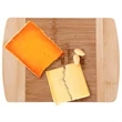 The Wellington 8-Inch Two-Tone Bamboo Cutting Board | https://www.bestnamebadges.com