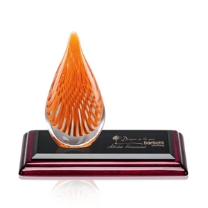 Aventura Award on Rosewood Base