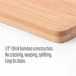 The Ingham Large Bamboo Cutting Board | https://www.bestnamebadges.com