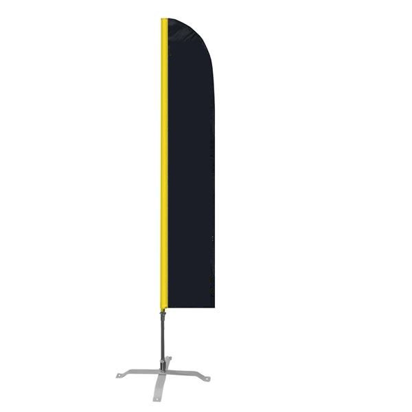 Custom Digital Printed Feather Flags - 17' x 3'