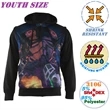 310G Fleece Youth Pullover Hoodies w/ Full Zipper & 2 Pocket | https://www.bestnamebadges.com