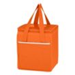 Non-Woven Wave Design Kooler Lunch Bag | https://www.bestnamebadges.com