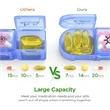 Weekly Pill Organizer | https://www.bestnamebadges.com