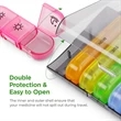 Weekly Pill Organizer | https://www.bestnamebadges.com