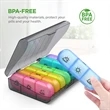 Weekly Pill Organizer | https://www.bestnamebadges.com