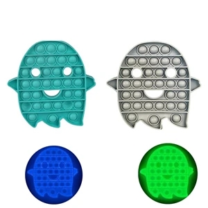 Halloween Push Pop Bubble Fidget Luminous Sensory Toy