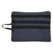 Heathered Tech Accessory Travel Bag | https://www.bestnamebadges.com