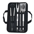 Custom BBQ Grill Accessories Tool Set - 7 pack | https://www.bestnamebadges.com