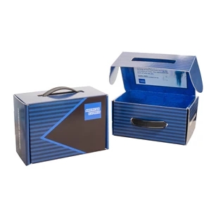 E-Flute Box with Handle | https://www.bestnamebadges.com