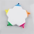 5-In-1 Star Shape Highlighters | https://www.bestnamebadges.com